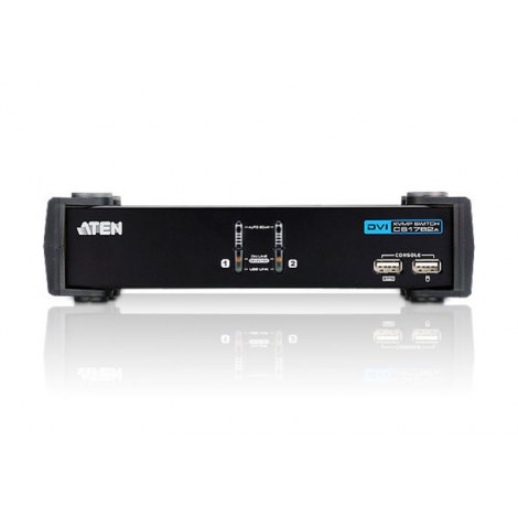 Aten | 2-Port USB DVI/Audio KVMP Switch | CS1762A | Warranty month(s) - 2